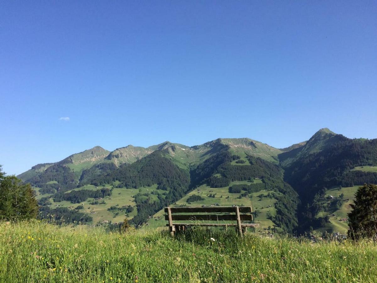Appartement Bergblick Raggal ภายนอก รูปภาพ